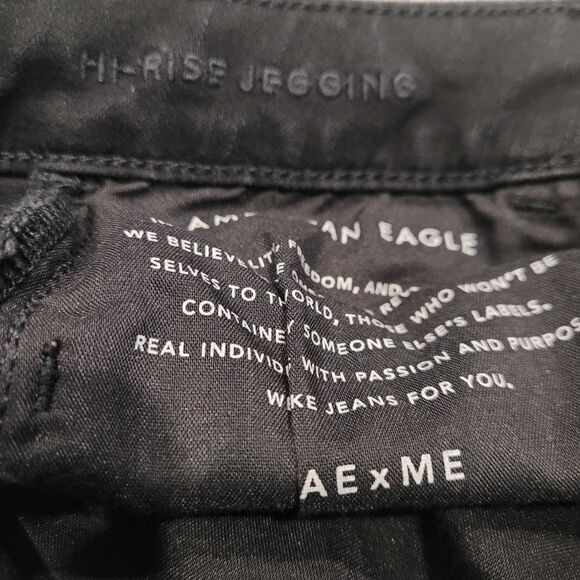 American Eagle Women's Jeans Sz 0 Short High Rise Stretch Jegging Lot of 2 Y2K - Picture 4 of 10